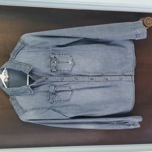 Life in Progress Denim Top